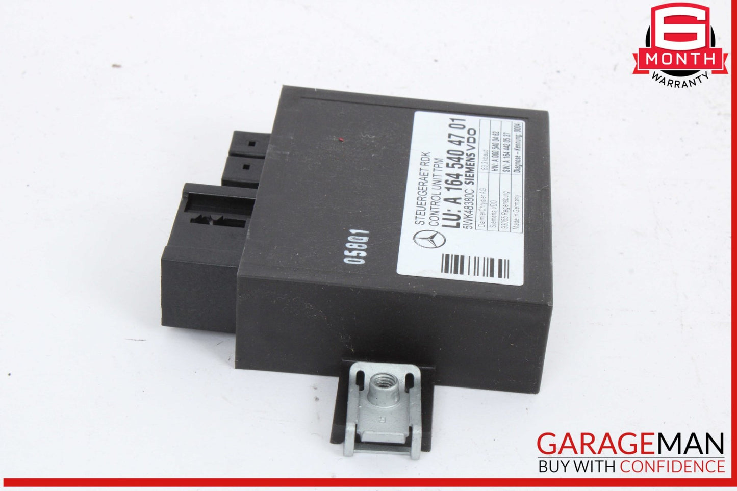 2006-2013 Mercedes-Benz SL550 R230 TPMS Module 1645404701 Genuine