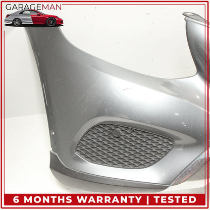 2016-2019 Mercedes X253 GLC300 Front Bumper Cover Assembly Gray Metallic OEM