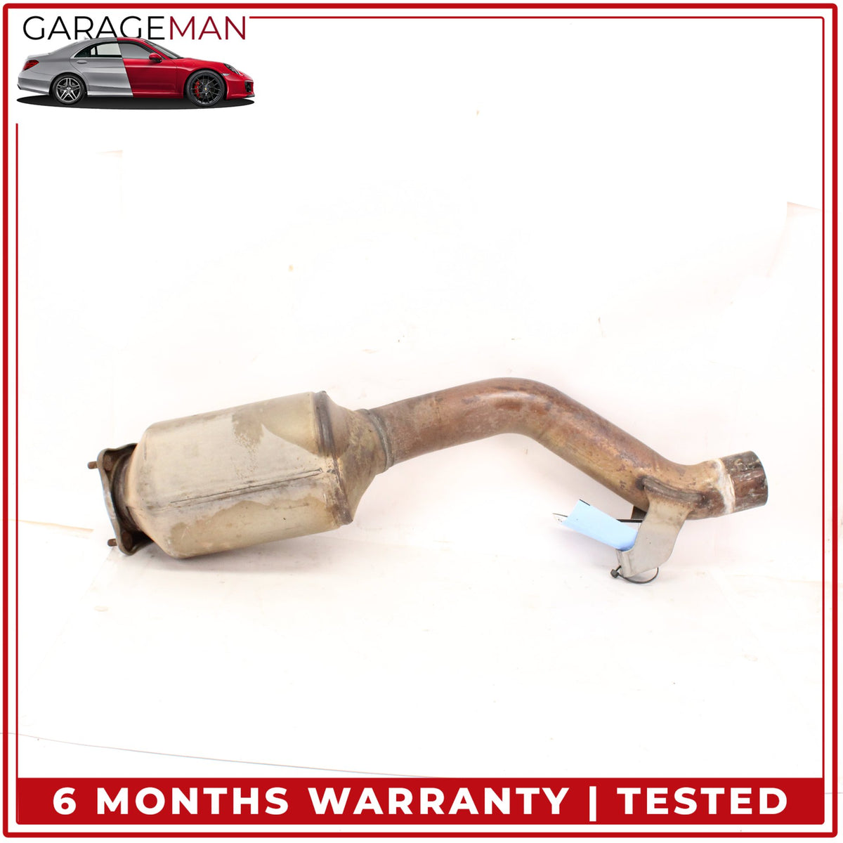 2011-2015 Audi Q7 4L Front Left Exhaust Silencer Muffler Pipe 7P0253209F OEM