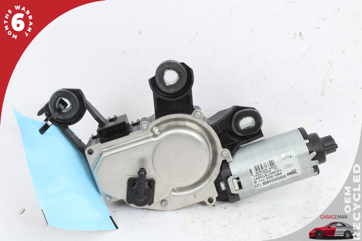 2007-2015 Audi Q7 Rear Windshield Wiper Motor Valeo 8E9955711E OEM