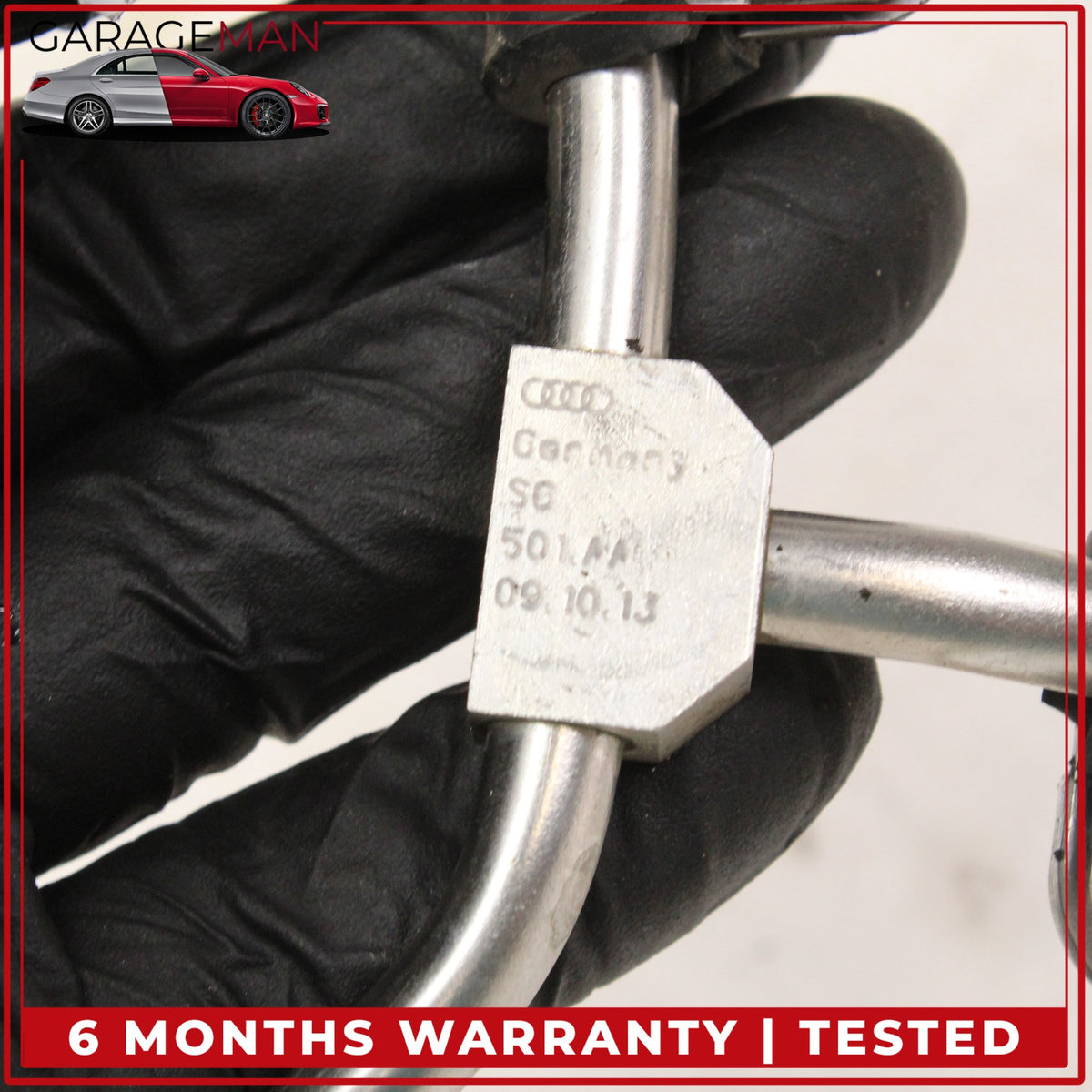 2010-2018 Audi A6 Cayenne 958 3.0L V6 High Pressure Fuel Gas Line Pipe Hose OEM