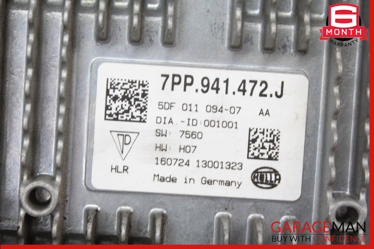 2016-2018 Audi A6 A7 LED Headlight Lamp Control Module Unit 7PP941472J OEM