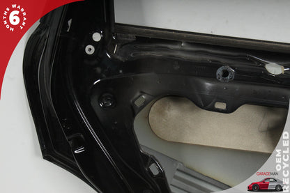2011-2018 Porsche Cayenne 958 Rear Left Side Door Shell Black 95853301100 OEM