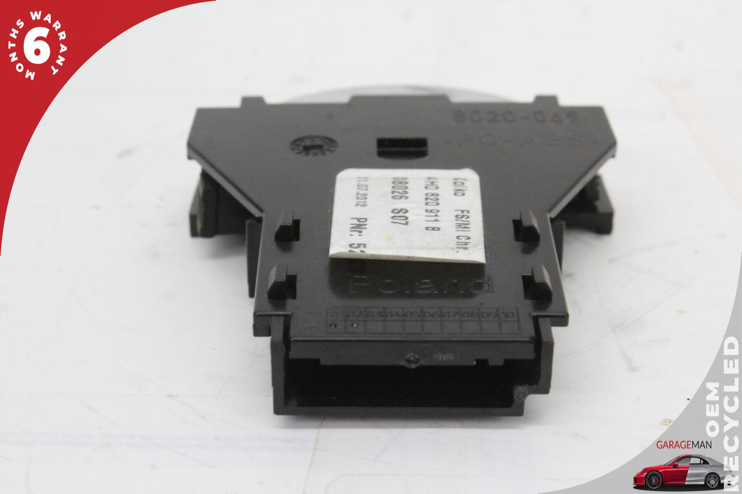 2011-2018 Audi A8 S8 AC Air Vent Dial Wheel Switch 4H0820911B OEM