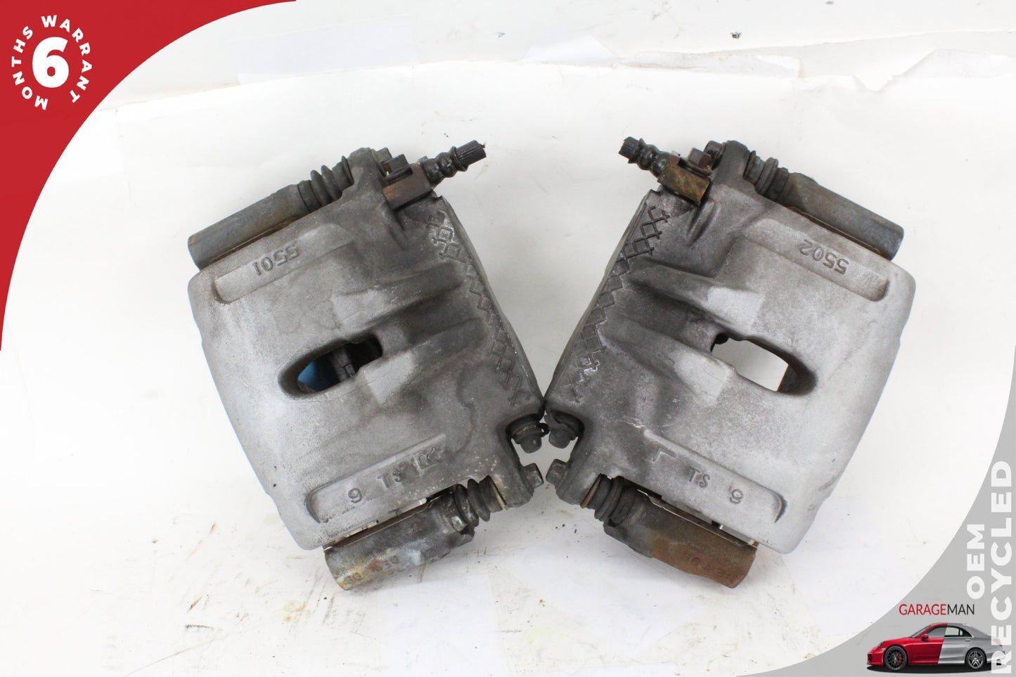 2002-2005 Ford Thunderbird Front Left and Right Side Brake Caliper Set OEM