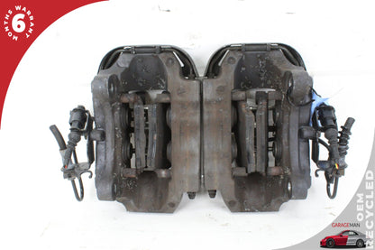 2007-2015 Audi Q7 SUV Rear Left and Right Side Brake Caliper Set Brembo OEM