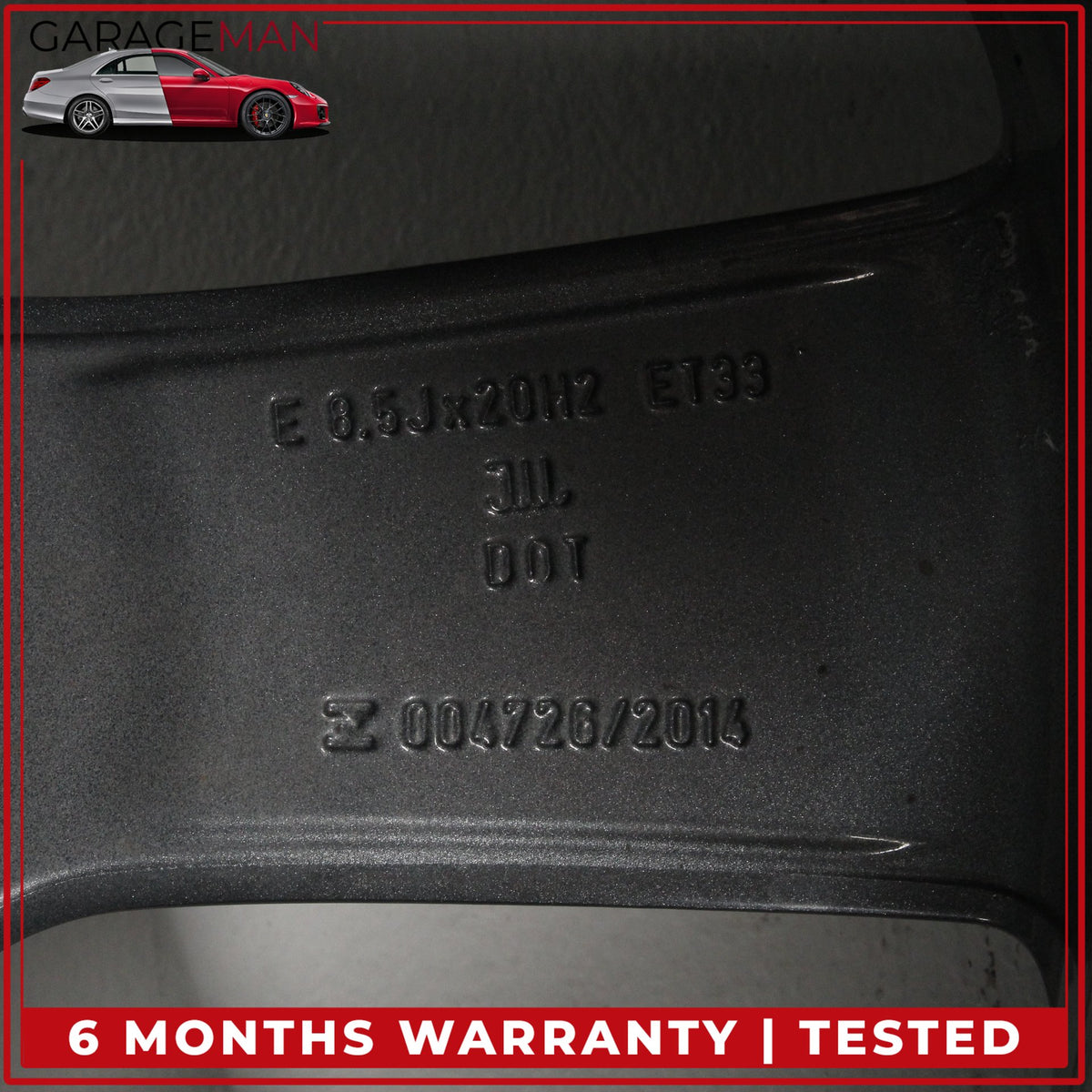 2013-2017 Audi Q5 SQ5 8R Front or Rear Wheel Rim 8.5JX20H2 ET33 8R0601025CJ OEM