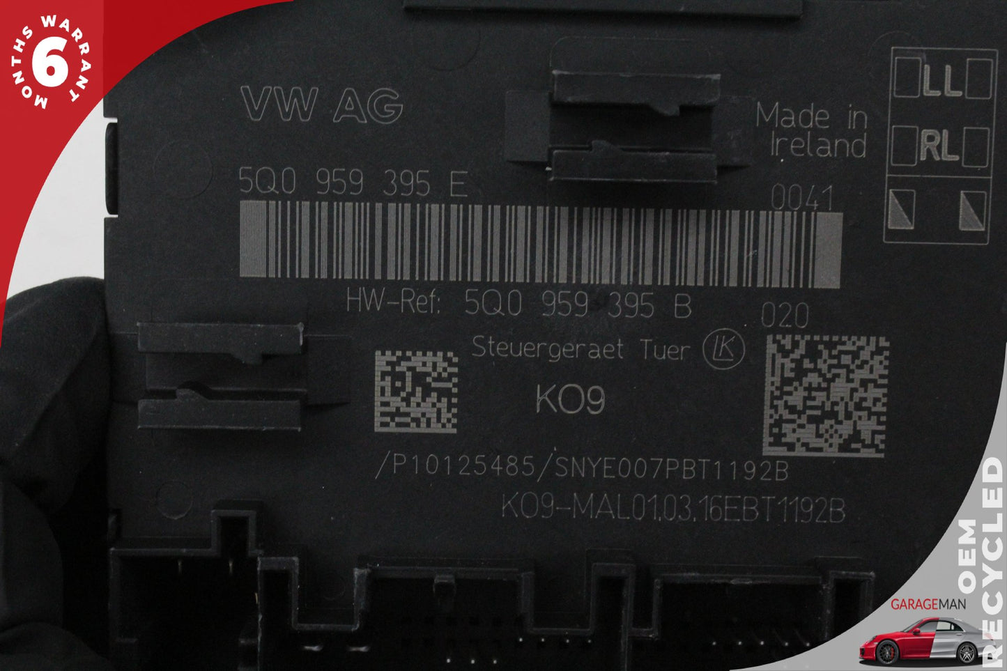 15-20 Audi A3 8V Sedan Window Control Module Right/Left 5Q0959395E Genuine