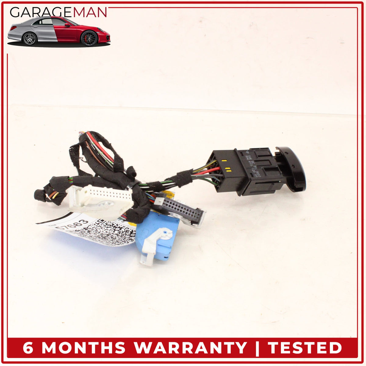 1997-2005 Porsche 911 Carrera Emergency Hazard Light Control Switch w/ Wire OEM
