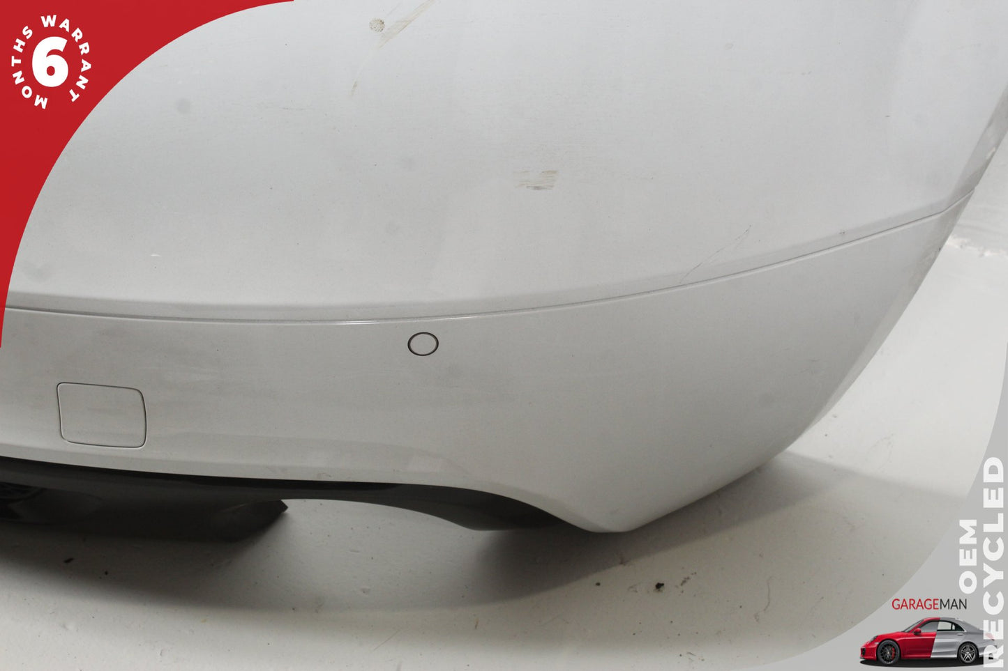 2008-2015 Audi TT 8J AWD Rear Bumper Cover Panel Assembly 8J0807317 Ibis White