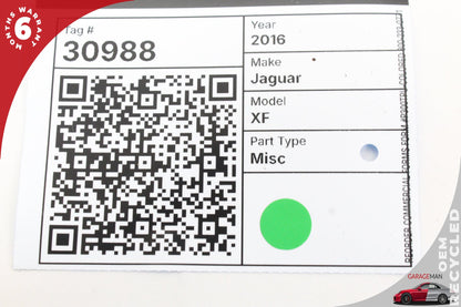 2016-2017 Jaguar XF XE X260 TPMS Tire Pressure Monitor Sensor GX6314F012BB OEM