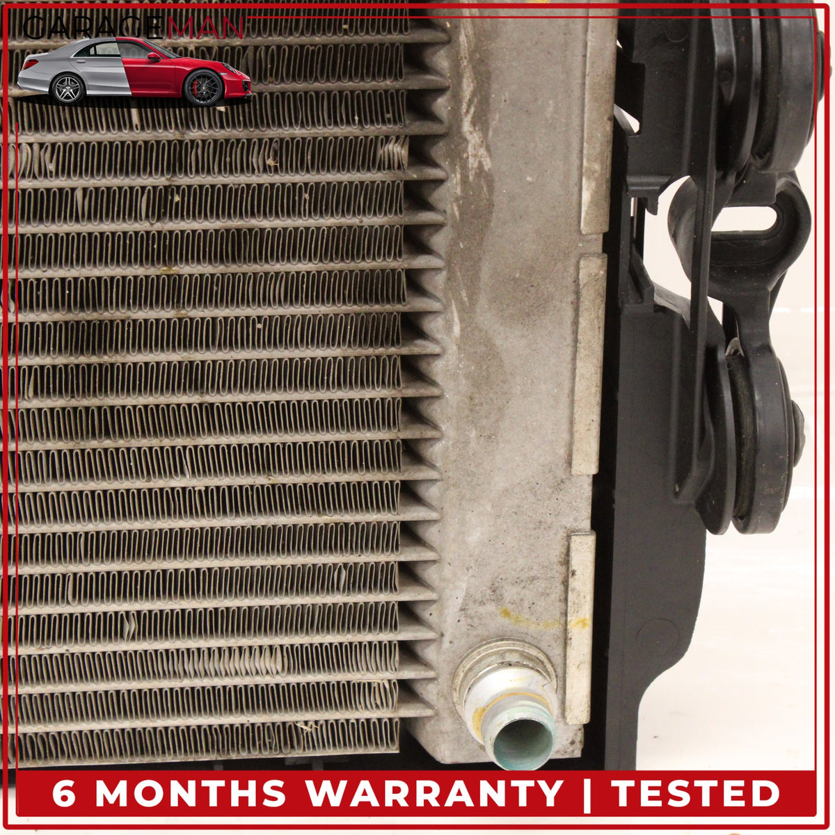 2012-2019 BMW 650i F13 RWD Left Driver Side Auxiliary Radiator 7805630 OEM