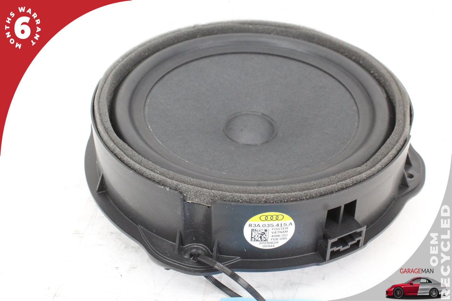 19-24 Audi A3 Sedan Front Left and Right Side Speaker Woofer Set  83A035415A