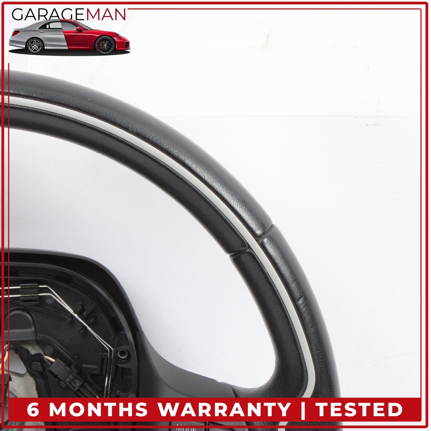 2014-2021 BMW i3 I01 Front Left Driver Side Steering Wheel Black 6870168 OEM