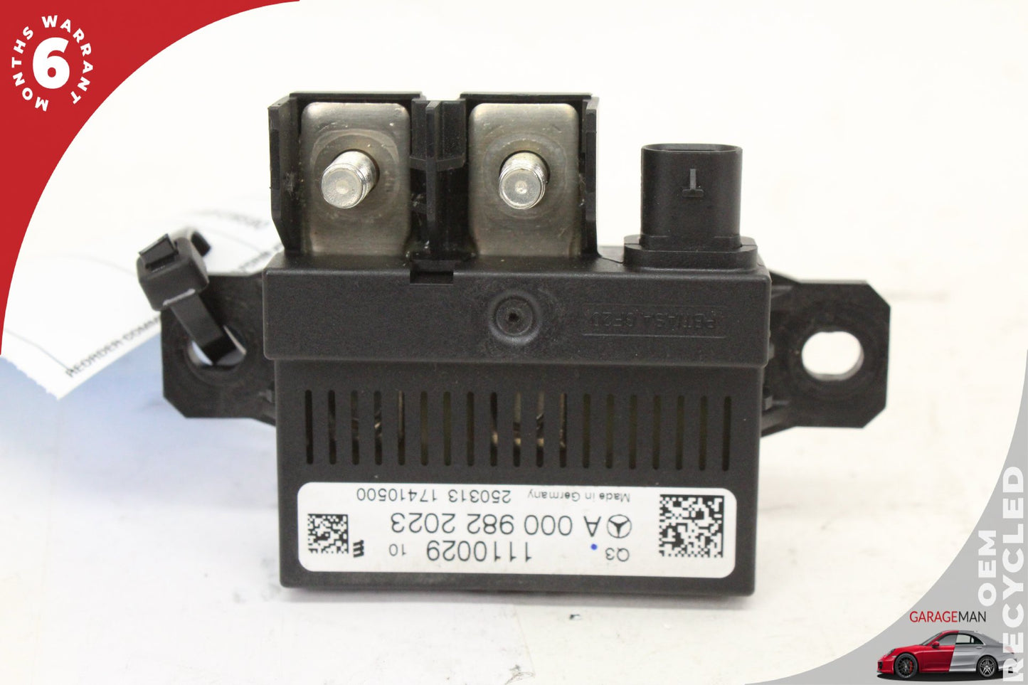 2010-2017 Mercedes R231 SL550 Battery Monitoring Control Module 0009822023 OEM