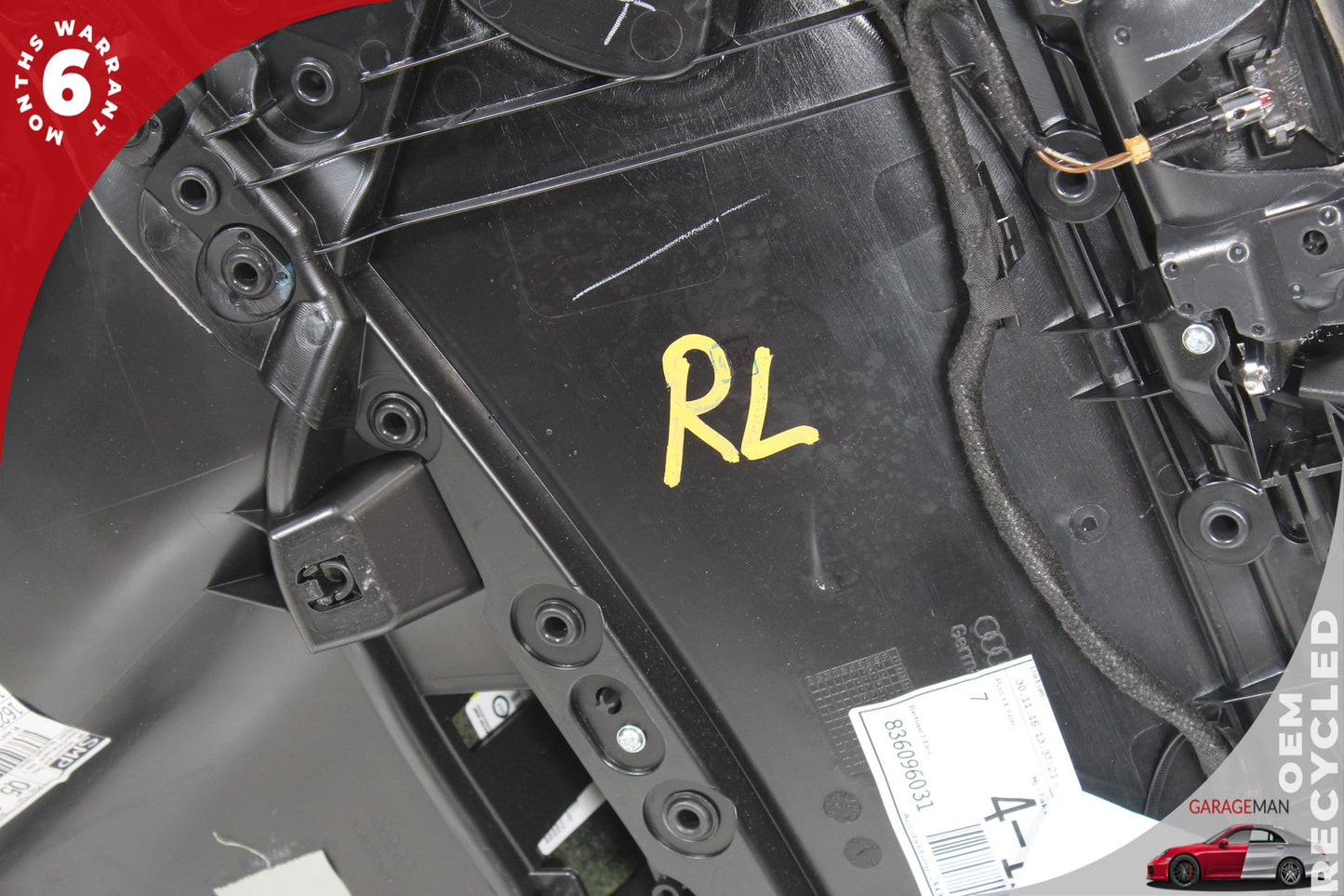 2013-2017 SQ5 Q5 Rear Left Driver Side Interior Door Panel 8R0867303 OEM