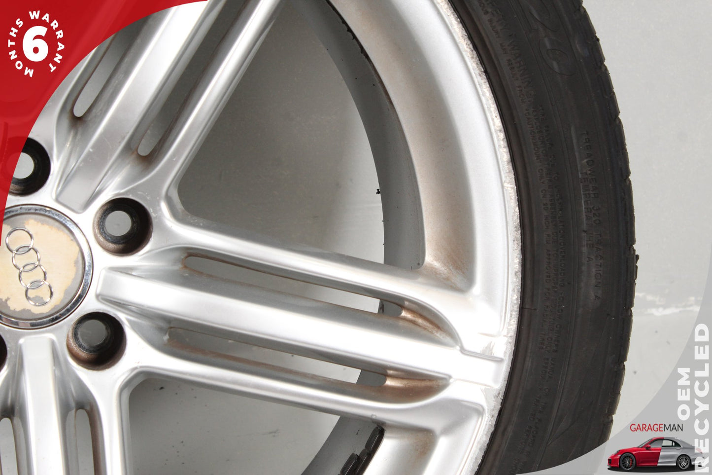 2011-2015 Audi A8 Quattro Wheel Rim w/ Tire 9JX20H2 ET37 4H0601025T OEM