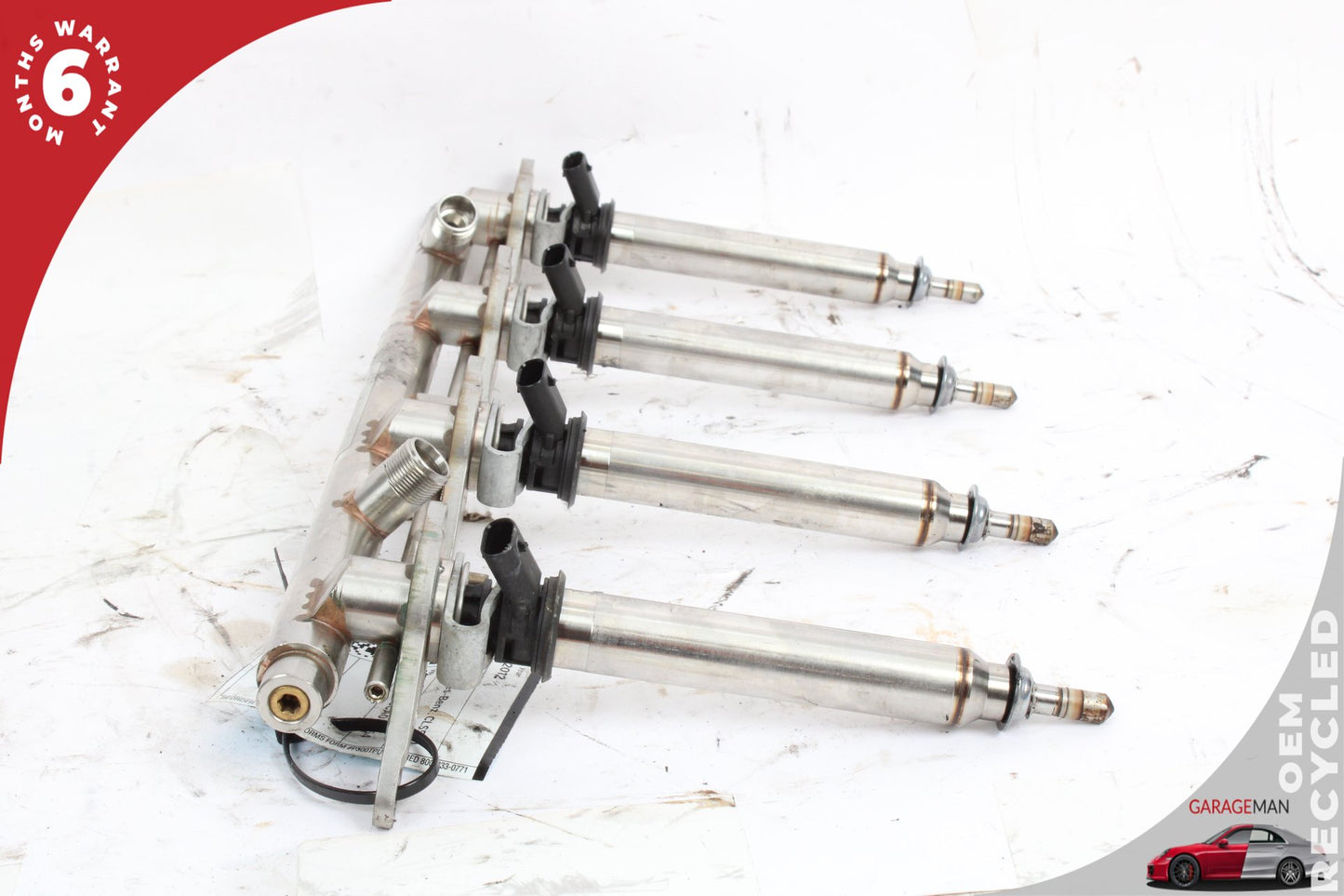 11-19 Mercedes-Benz CLS550 W218 Coupe Fuel Injector Left Side 2780703495