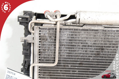 2003-2009 Mercedes-Benz E500 W211 Sedan Engine Cooling Radiator AC A/C Condenser Assembly 2115001154 OEM