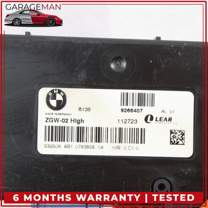 2012-2018 BMW 650i F13 Central Gateway Control Module Unit 9266407 OEM