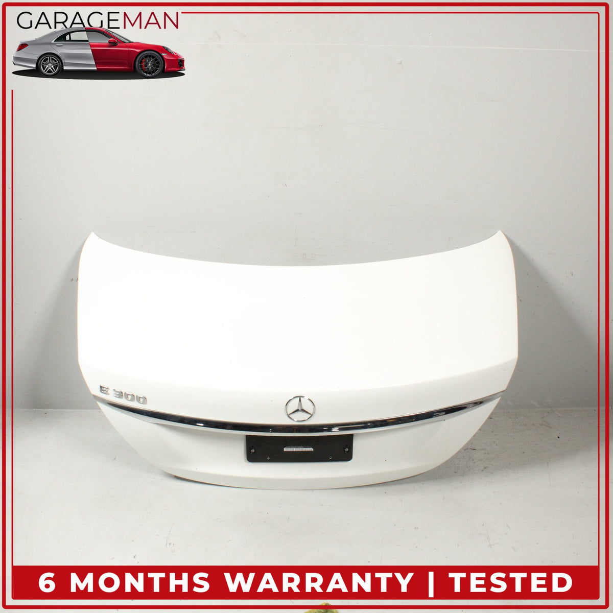 2017-2020 Mercedes W213 E300 Rear Trunk Lid Panel Assembly Polar White OEM