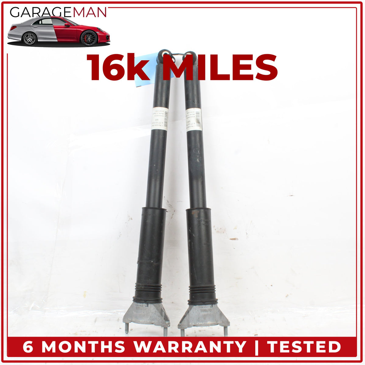 2019-2022 Mercedes A220 W177 Rear Left and Right Shock Strut Absorber Set OEM