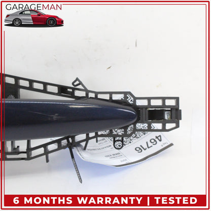 2014-2020 BMW 430i F36 Rear Right Passenger Side Exterior Door Handle Blue OEM