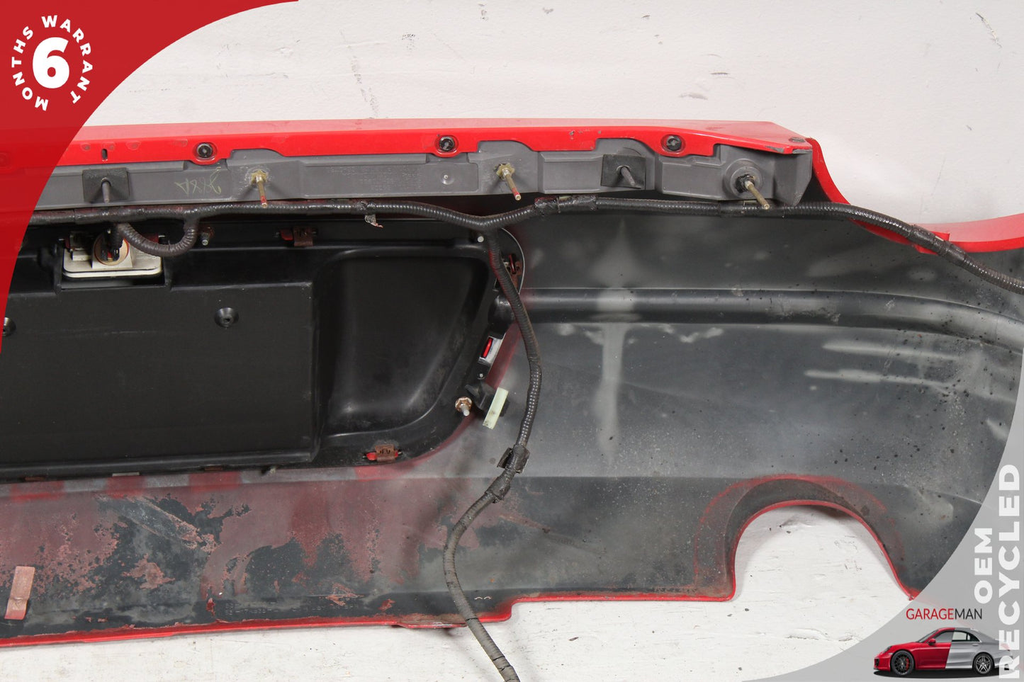 2002-2005 Ford Thunderbird Rear Bumper Cover Red 1W6Z17K835BAA OEM