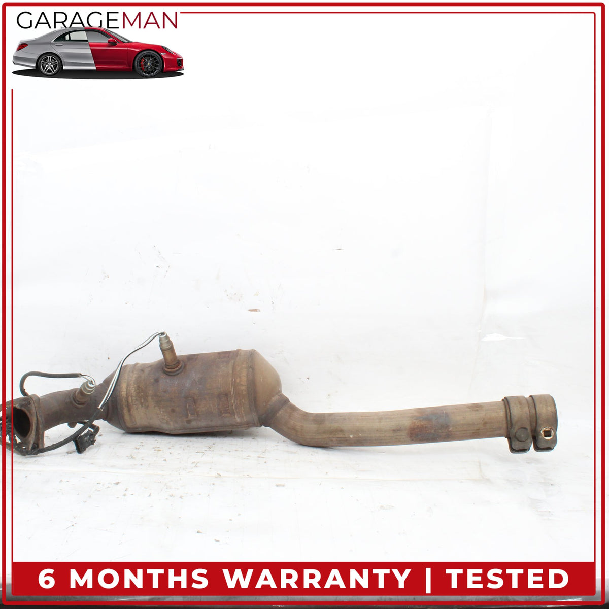 1999-2001 Porsche 911 Carrera 996 Left and Right Side Exhaust Downpipe Set OEM