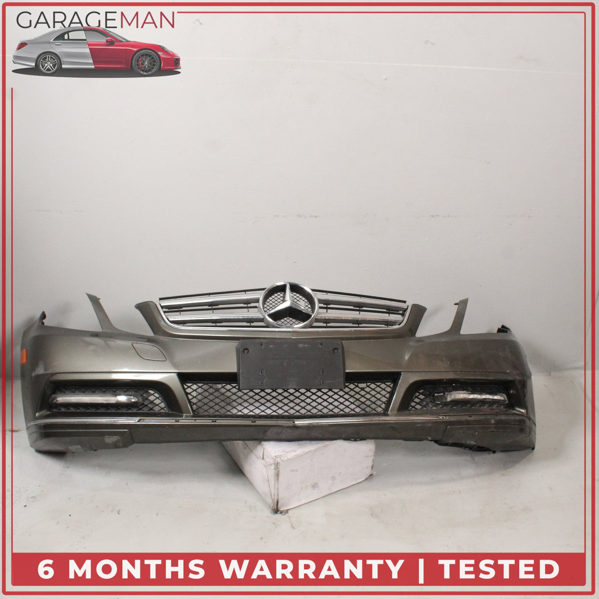 2010-2013 Mercedes W207 E350 Convertible Front Bumper Cover Assembly OEM