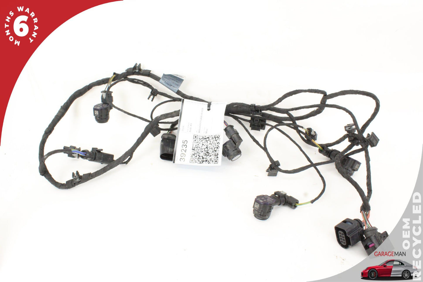 2022-2024 Audi A3 S3 RS3 Rear Bumper Parking Sensor Wire Harness 8Y5971104 OEM