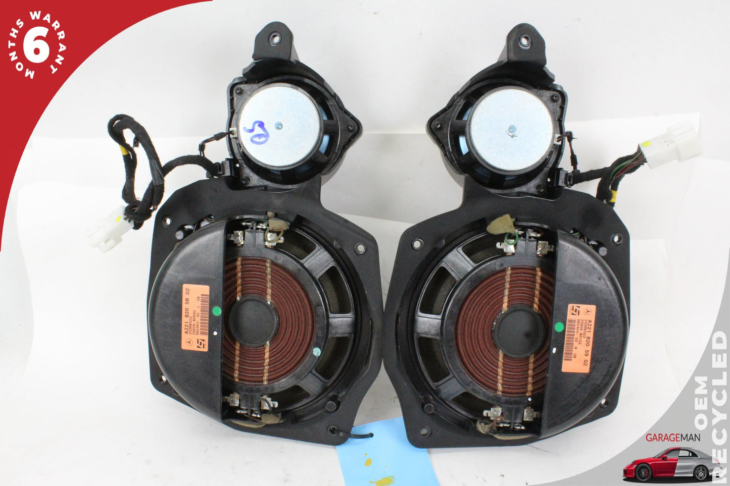 2007-2009 Mercedes W221 S550 Front Left and Right Door Audio Speaker 2218205902
