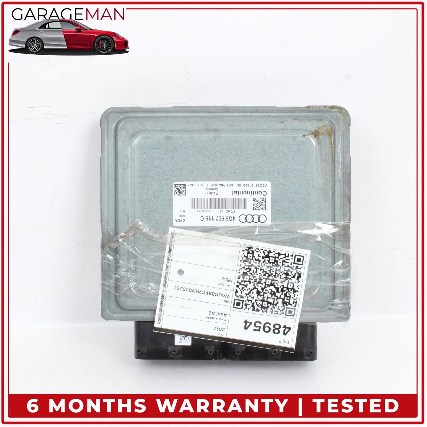 2017-2018 Audi A6 A7 Engine Computer Control Module Unit ECU ECM 4G5907115C OEM