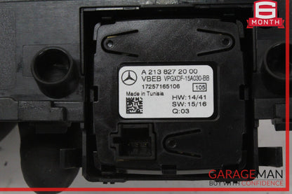 2015-2018 Mercedes-Benz C300 W205 Hazard Switch Control Panel 2059053901 OEM