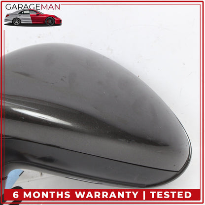 2010-2013 Porsche Panamera 970 Left Door Rear View Mirror Housing No Glass OEM