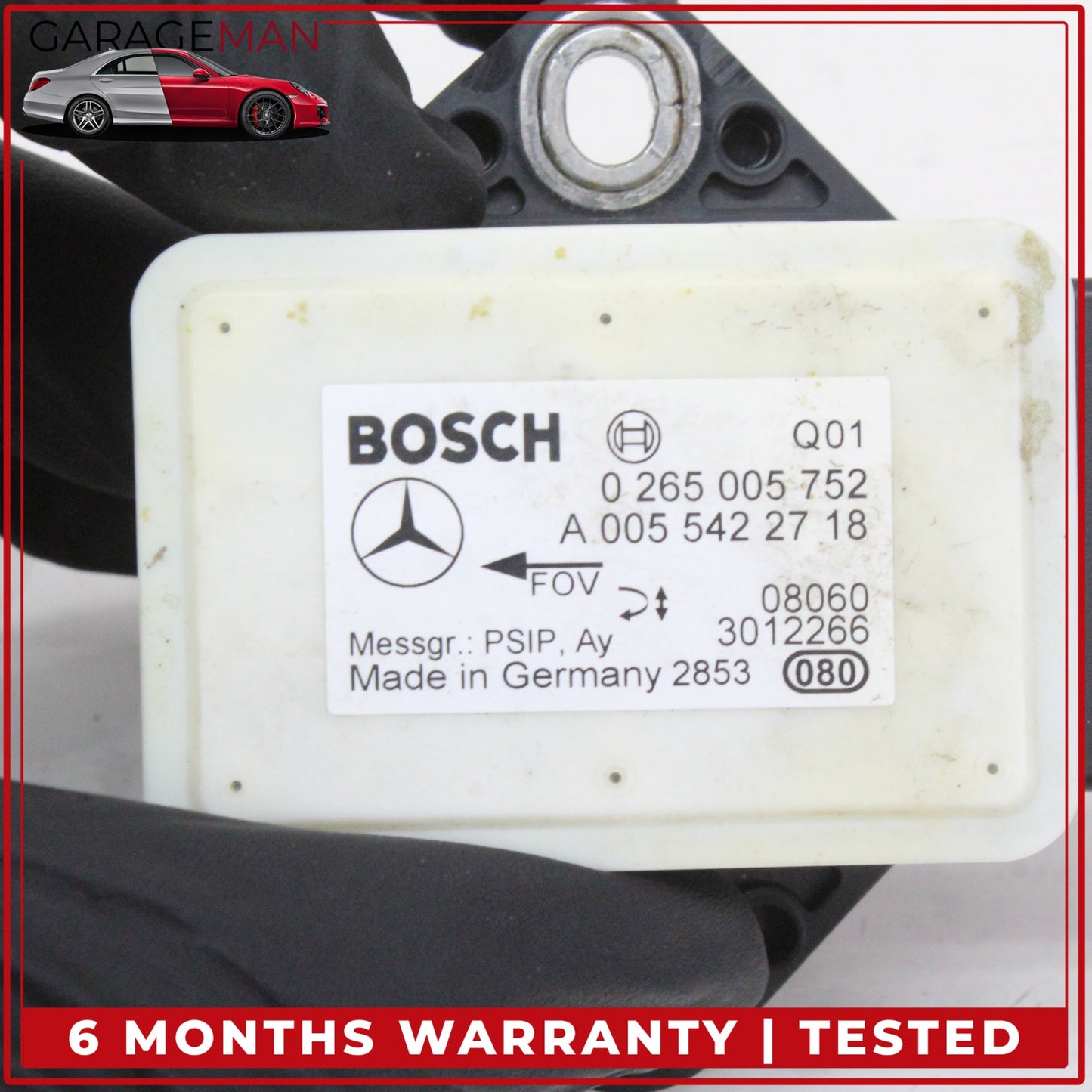 2006-2011 Mercedes W219 CLS550 Yaw Turn Rate Acceleration Sensor 0055422718 OEM