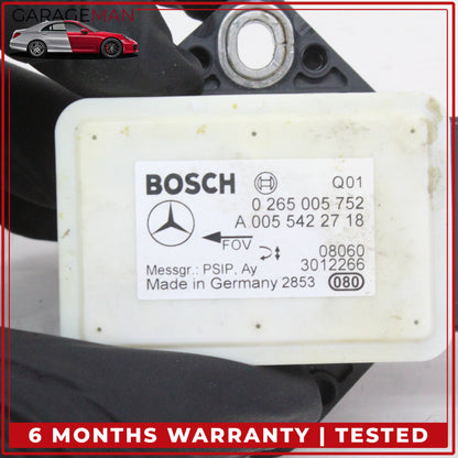 2006-2011 Mercedes W219 CLS550 Yaw Turn Rate Acceleration Sensor 0055422718 OEM
