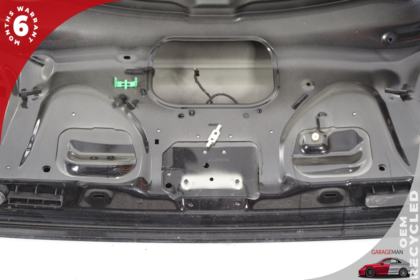 12-18 Audi A6 C7 Sedan Trunk Lid Panel Assembly Phantom Black Pearl 4G5827023C