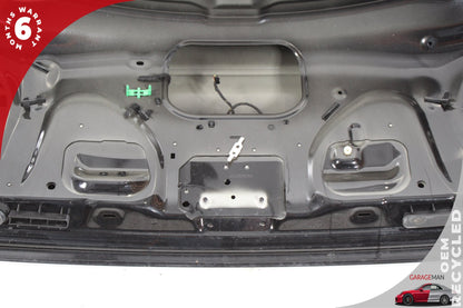 12-18 Audi A6 C7 Sedan Trunk Lid Panel Assembly Phantom Black Pearl 4G5827023C