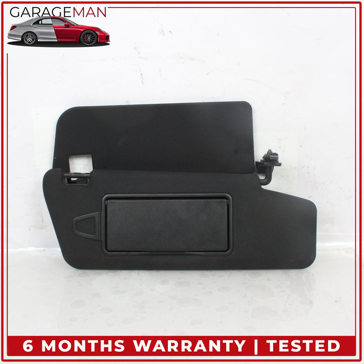 2010-2016 Mercedes W212 E350 Front Left and Right Side Sun Visor Set Black OEM