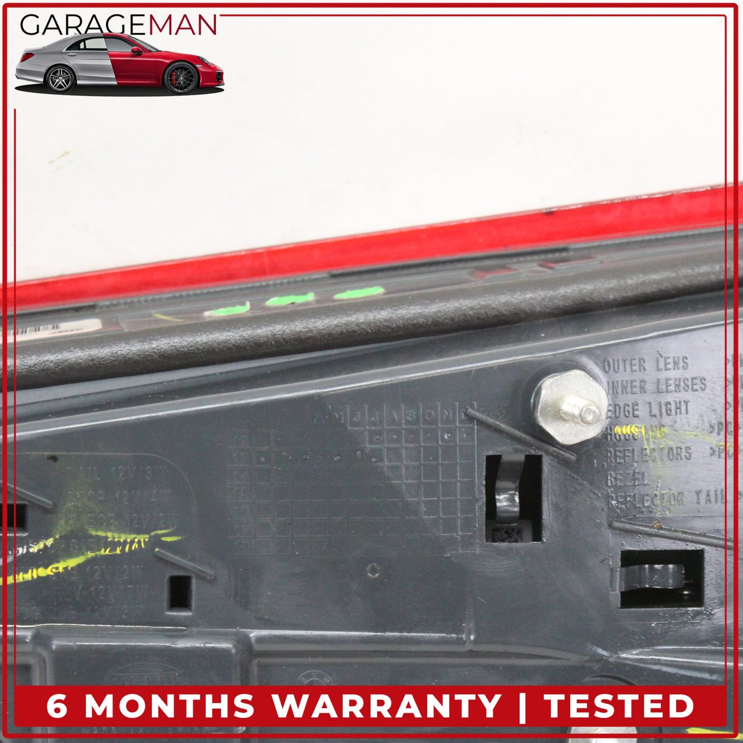 2014-2018 BMW X5 F15 Rear Left Driver Side LED Inner Tail Light Lamp 7329045 OEM