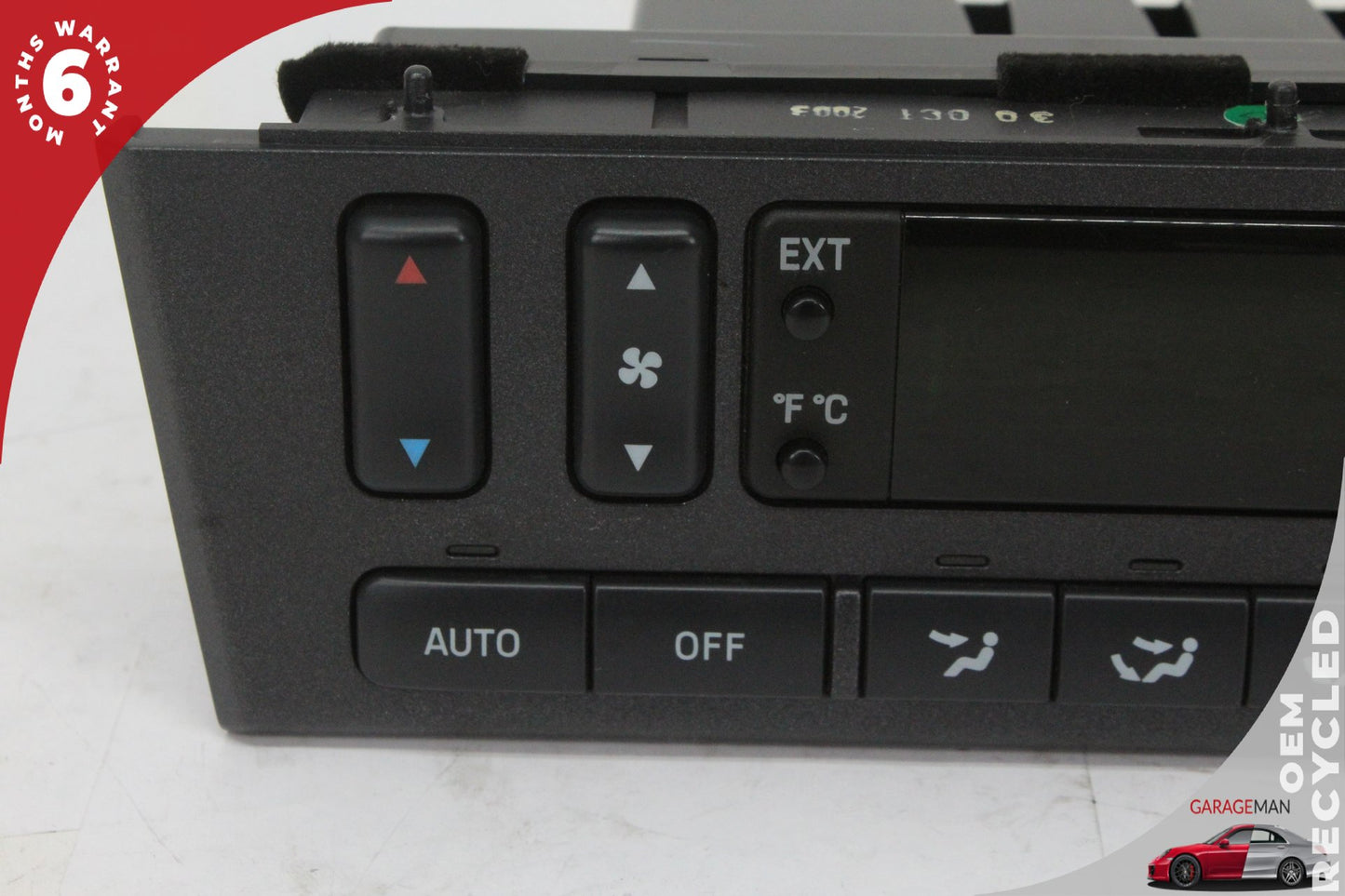 2004-2005 Ford Thunderbird AC A/C Temperature Climate Control Switch Panel OEM