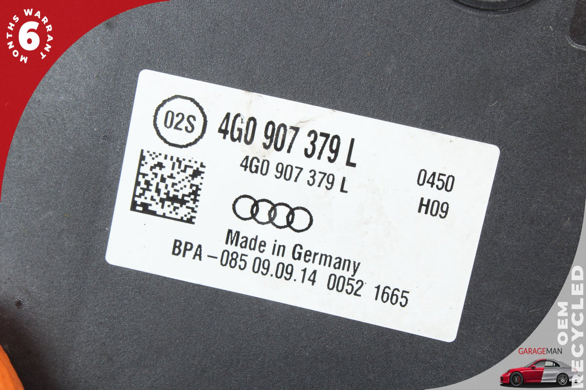 2012-2018 Audi A6 A7 ABS Anti Lock Brake Pump Module 4G0907379L OEM
