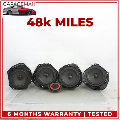 2014-2024 Maserati Ghibli M157 Front and Rear Audio Sound Speaker Set of 5 OEM