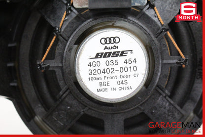 2012-2018 Audi A7 Front Left and Right Side Mid Range Door Audio Sound Speaker