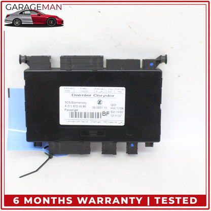 2003-2012 Mercedes X164 GL550 Front Right Seat Control Module 2118704585 OEM