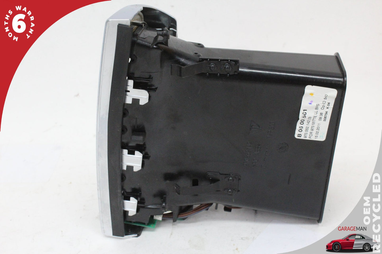 10-16 Porsche Panamera Sedan Front Right Dash AC A/C Air Vent 97055214203