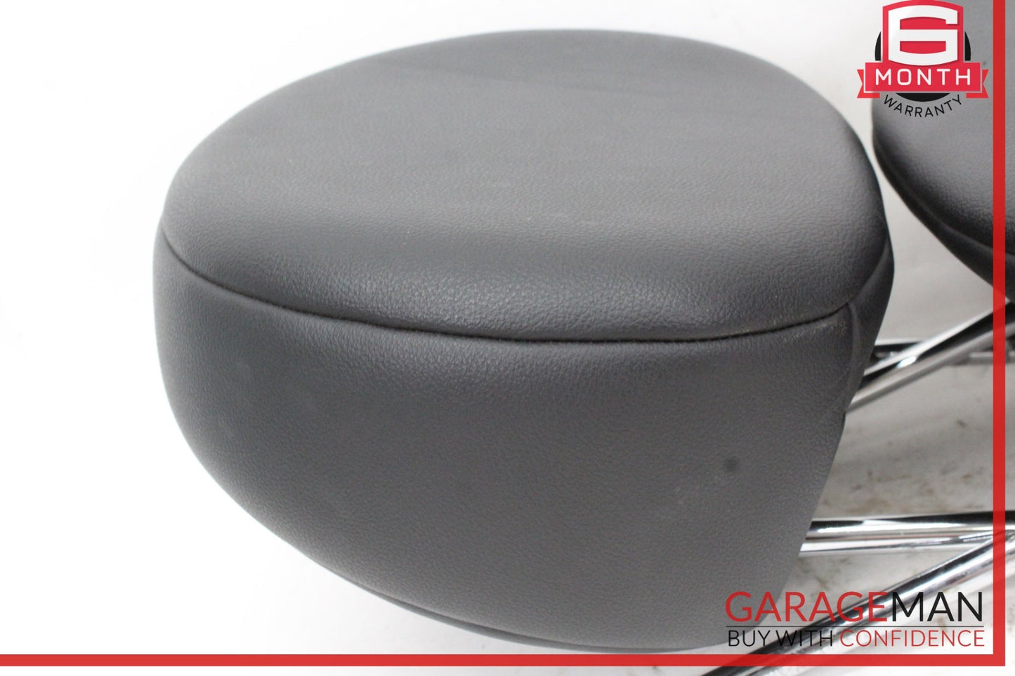 2007-2013 Mini Cooper Front Left and Front Right Side Seat Head Rest Black OEM