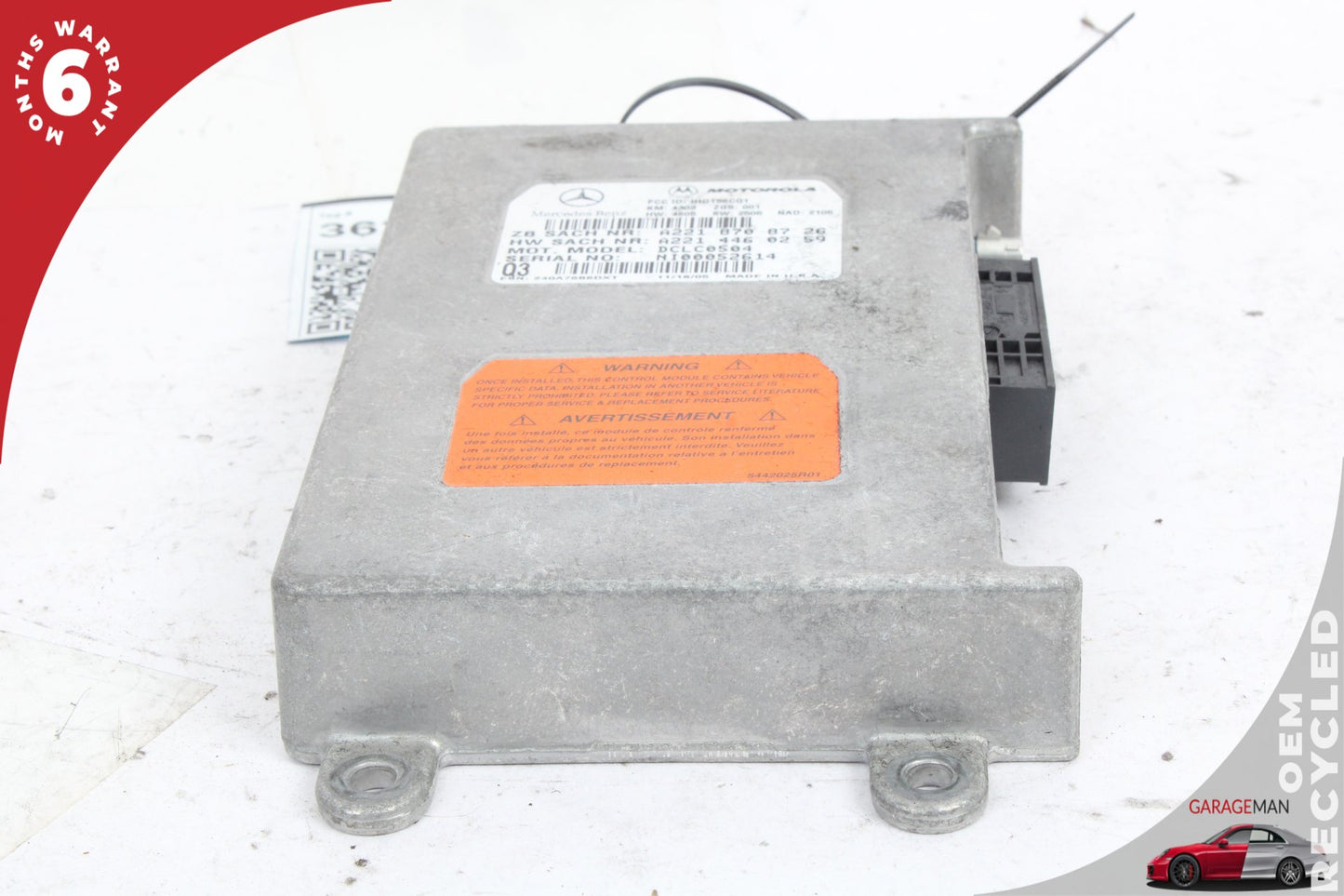 2007-2014 Mercedes W221 S550 Voice Communication Control Module 2218708726 OEM