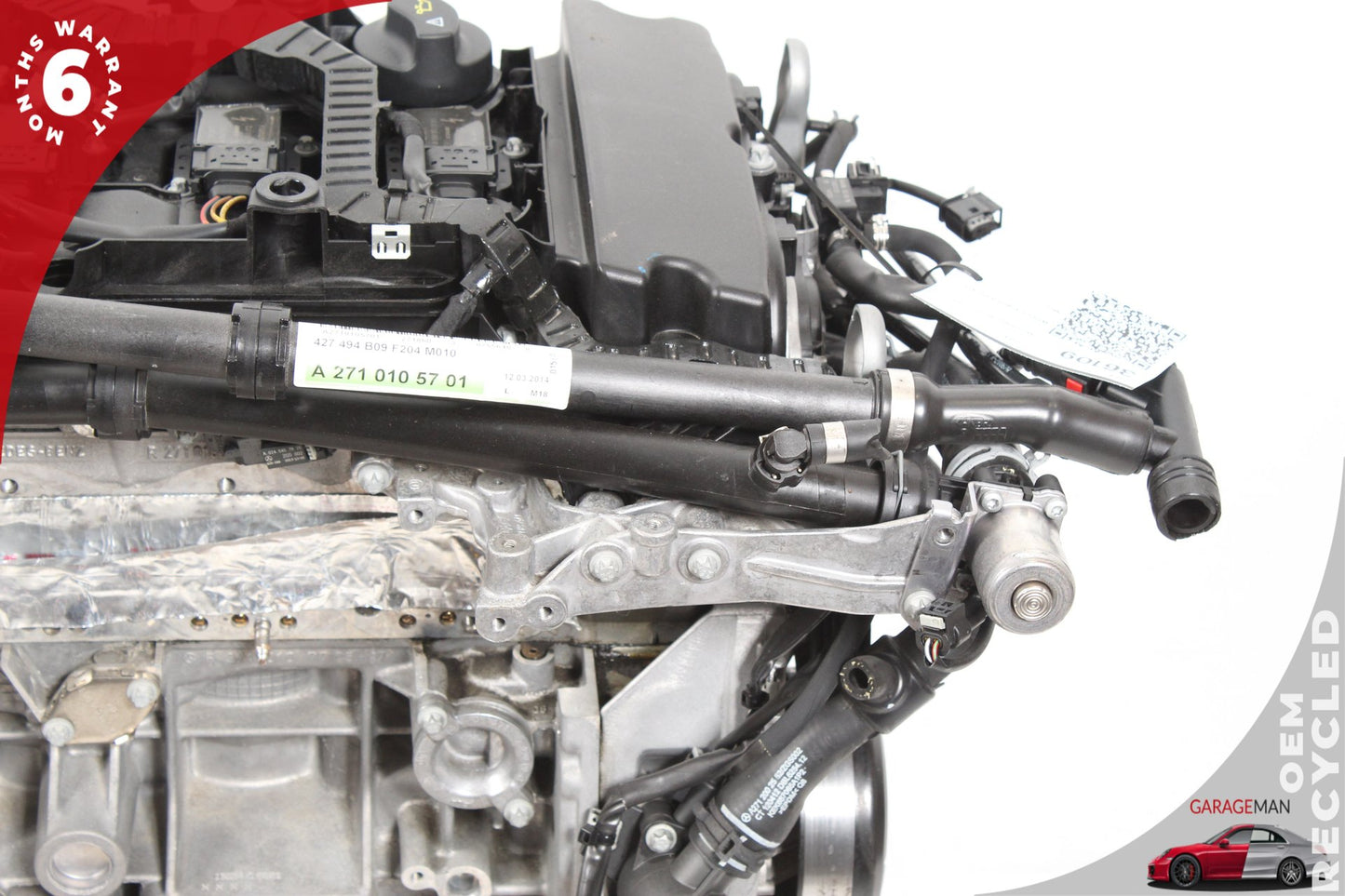 2012-2015 Mercedes-Benz C250 W204 RWD 1.8L Engine Motor 755646 87K OEM